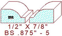 Base Shoe 7/8" - 5 Base Shoe 7/8" - 5