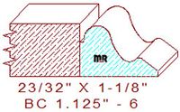 Base Cap 1-1/8" - 6