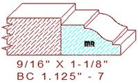 Base Cap 1-1/8" - 7 Base Cap 1-1/8" - 7