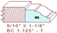 Base Cap 1-1/8" - 7