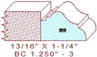 Base Cap 1-1/4" - 3 Base Cap 1-1/4" - 3