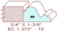 Base Cap 1-3/8" - 10