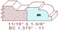 Base Cap 1-3/8" - 11 Base Cap 1-3/8" - 11