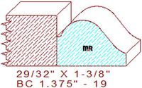 Base Cap 1-3/8" - 19