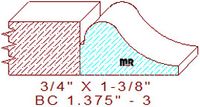 Base Cap 1-3/8" - 3 Base Cap 1-3/8" - 3