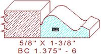 Base Cap 1-3/8" - 6