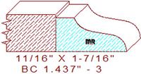 Base Cap 1-7/16" - 3