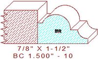 Base Cap 1-1/2" - 10