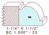 Base Cap 1-1/2" - 25 Base Cap 1-1/2" - 25