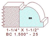 Base Cap 1-1/2" - 25