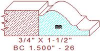 Base Cap 1-1/2" - 26