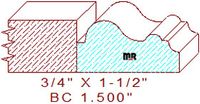 Base Cap 1-1/2" Base Cap 1-1/2"