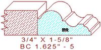 Base Cap 1-5/8" - 5 Base Cap 1-5/8" - 5