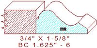 Base Cap 1-5/8" - 6 Base Cap 1-5/8" - 6