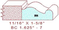 Base Cap 1-5/8" - 7 Base Cap 1-5/8" - 7