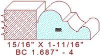 Base Cap 1-11/16" - 4 Base Cap 1-11/16" - 4