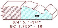 Base Cap 1-3/4" - 16 Base Cap 1-3/4" - 16