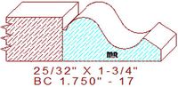 Base Cap 1-3/4" - 17 Base Cap 1-3/4" - 17
