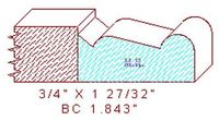 Base Cap 1-27/32" Base Cap 1-27/32"