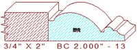 Base Cap 2" - 13 Base Cap 2" - 13