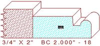 Base Cap 2" - 18 Base Cap 2" - 18