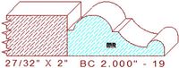 Base Cap 2" - 19 Base Cap 2" - 19