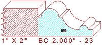 Base Cap 2" - 23 Base Cap 2" - 23