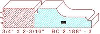 Base Cap 2-3/16" - 3 Base Cap 2-3/16" - 3