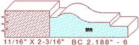 Base Cap 2-3/16" - 6 Base Cap 2-3/16" - 6