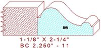Base Cap 2-1/4" - 11 Base Cap 2-1/4" - 11