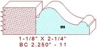 Base Cap 2-1/4" - 11