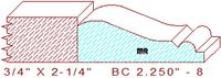 Base Cap 2-1/4" - 8 Base Cap 2-1/4" - 8