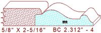 Base Cap 2-5/16" - 4 Base Cap 2-5/16" - 4