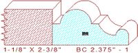 Base Cap 2-3/8" - 1 Base Cap 2-3/8" - 1