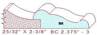 Base Cap 2-3/8" - 3 Base Cap 2-3/8" - 3