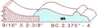 Base Cap 2-3/8" - 4 Base Cap 2-3/8" - 4