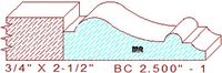 Base Cap 2-1/2" - 1 Base Cap 2-1/2" - 1