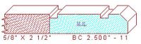 Base Cap 2-1/2" - 11 Base Cap 2-1/2" - 11