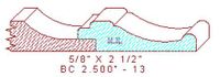 Base Cap 2-1/2" - 13 Base Cap 2-1/2" - 13