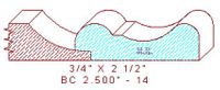 Base Cap 2-1/2" - 14 Base Cap 2-1/2" - 14