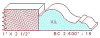 Base Cap 2-1/2" - 15 Base Cap 2-1/2" - 15