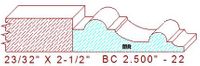 Base Cap 2-1/2" - 22 Base Cap 2-1/2" - 22