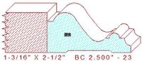 Base Cap 2-1/2" - 23 Base Cap 2-1/2" - 23