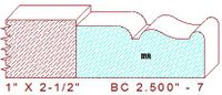 Base Cap 2-1/2" - 7 Base Cap 2-1/2" - 7