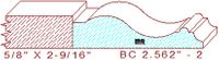 Base Cap 2-9/16" - 2 Base Cap 2-9/16" - 2