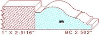 Base Cap 2-9/16" Base Cap 2-9/16"