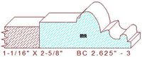Base Cap 2-5/8" - 3 Base Cap 2-5/8" - 3