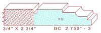 Base Cap 2-3/4" - 3 Base Cap 2-3/4" - 3