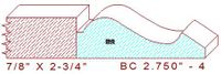 Base Cap 2-3/4" - 4 Base Cap 2-3/4" - 4