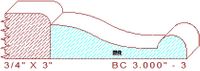 Base Cap 3" - 3 Base Cap 3" - 3